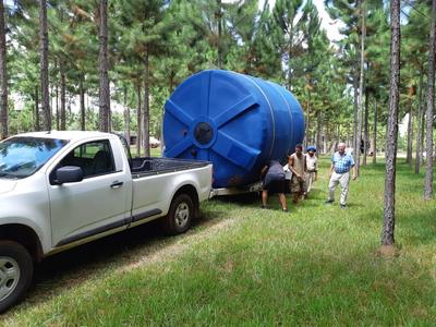 Logistica de envíos de tanques de plástic