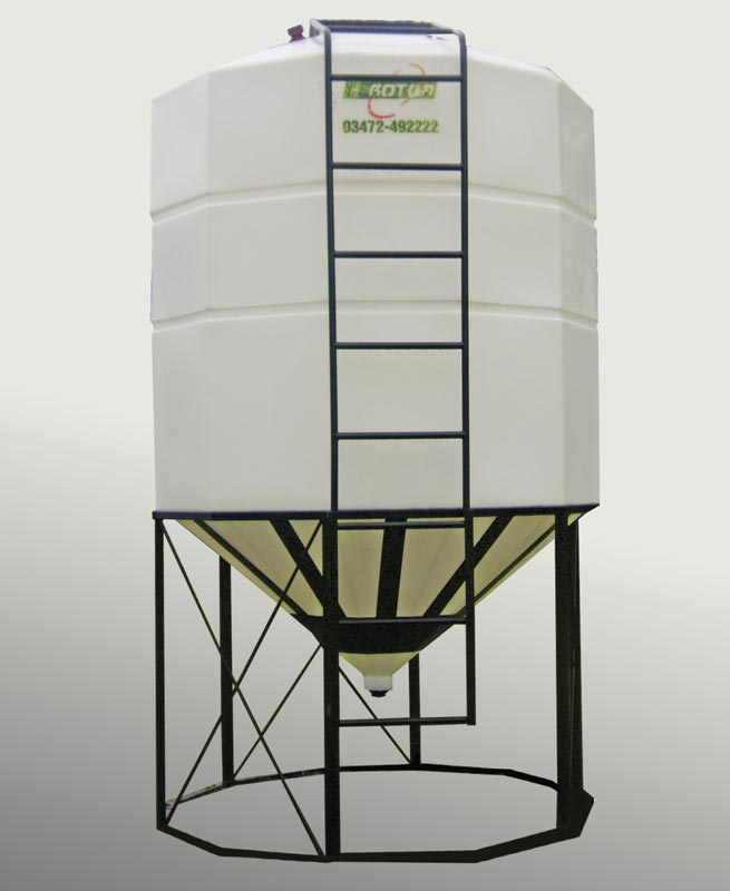 Silo plástico de 10.000 Lts.