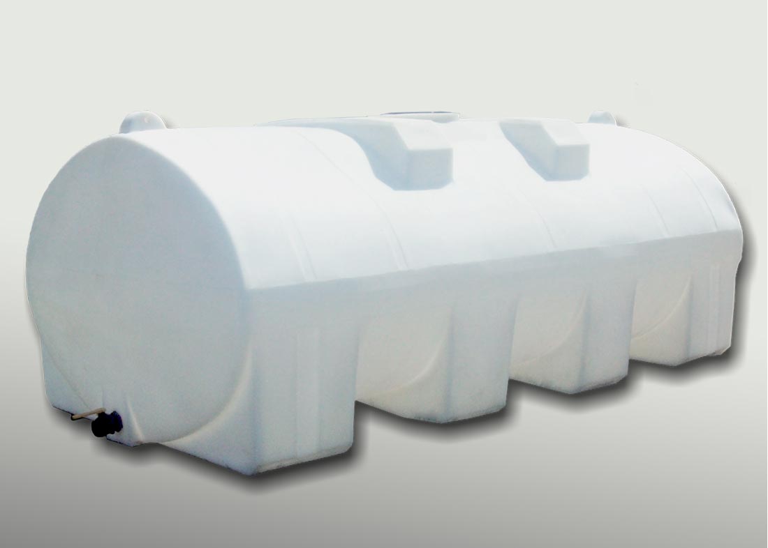 Tanque Horizontal plástico de 12.000 Lts.