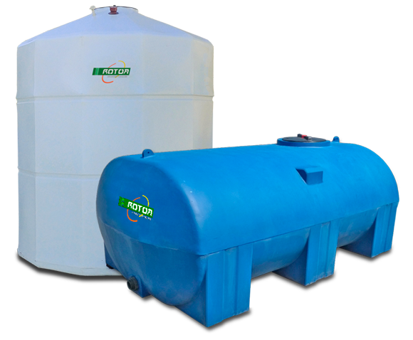 Tanques de plastico.