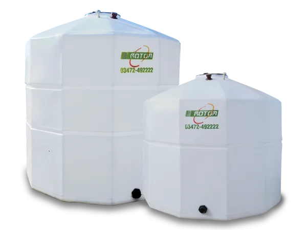 Tanque plastico vertical.