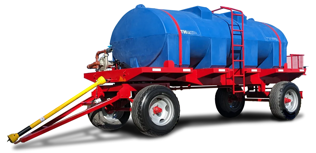 Acoplado con equipo de riego - Rotor Tanques