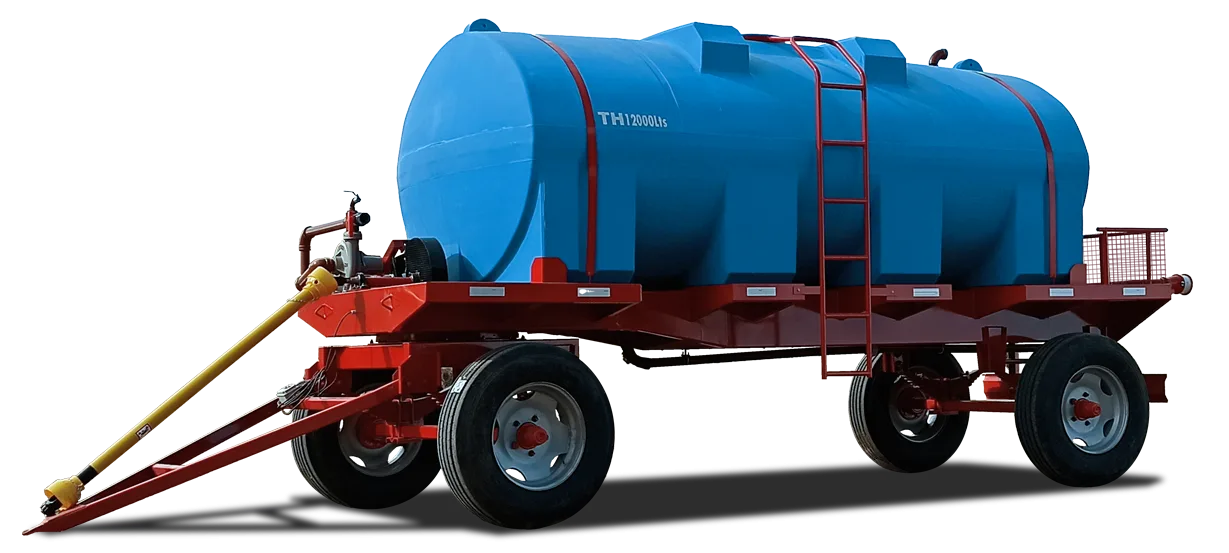Acoplado con equipo de riego - Rotor Tanques