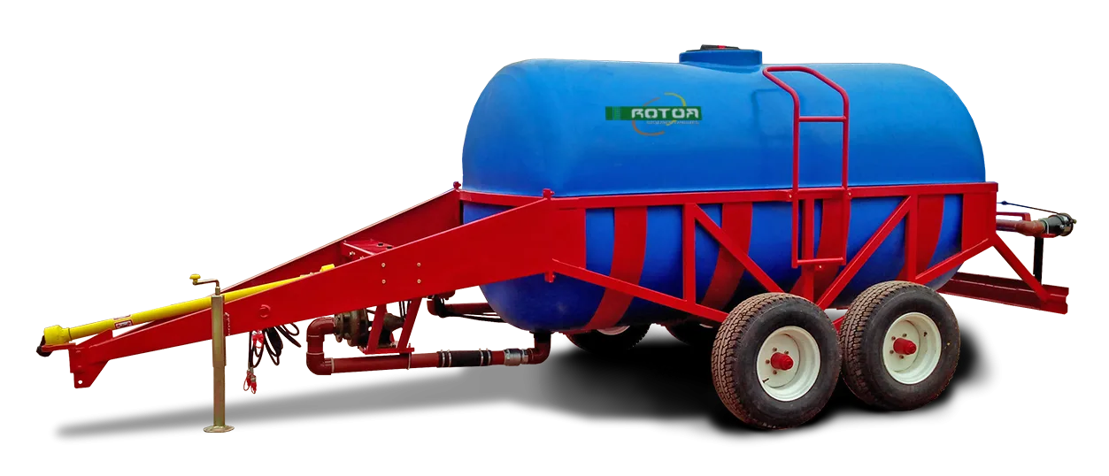 Acoplado con equipo de riego - Rotor Tanques