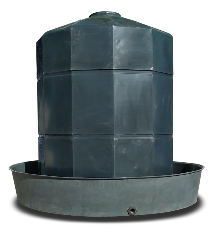Bebedero para ganado con tanque de 10.000 lts. - Rotor Tanques
