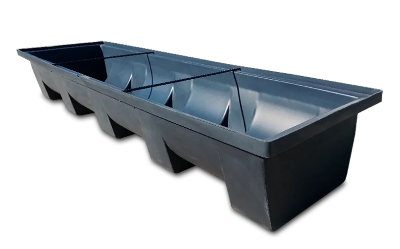 Comedero / Bebedero rectangular 900 lts - Rotor Tanques
