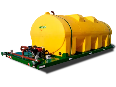Equipo regador sobre plataforma de montaje - 12000 Litros - Rotor Tanques