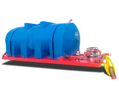 Equipo regador sobre plataforma de montaje - 8000 Litros - Rotor Tanques