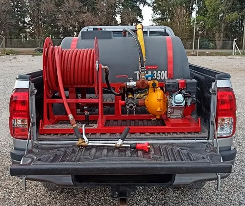 Equipo de ataque rápido contra incendios con tanque de 350 litros - Rotor