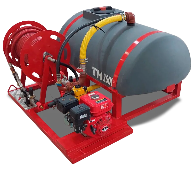 Equipo de ataque rápido contra incendios con tanque de 350 litros - Rotor