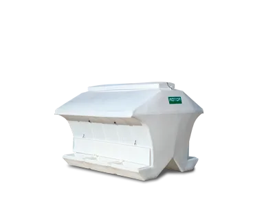 Silo comedero autoconsumo horizontal 4500 Kg. - Rotor